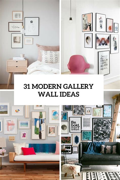 31 Modern Photo Gallery Wall Ideas Shelterness