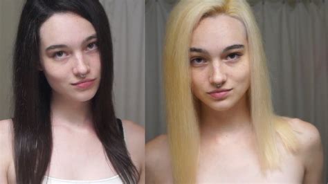 If you want a more intense ash, tone with 8a instead in this. Hair Transformation - Black to Blonde - YouTube