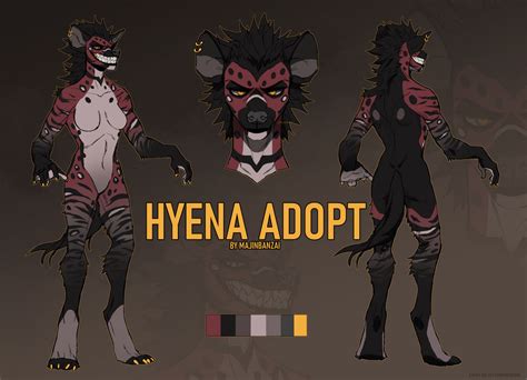 Hyena Adopt Closed By Majinbanzai1 On Deviantart