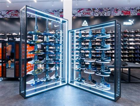 Sports Direct The One Off Store Design Interior Shoe
