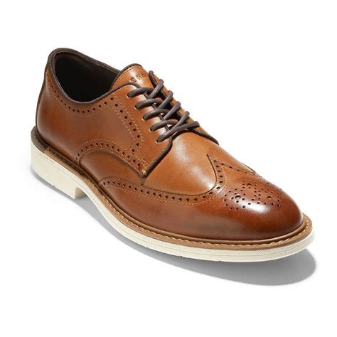 Cole Haan Go To Mens Leather Wingtip Oxford Shoes Oxford Shoes