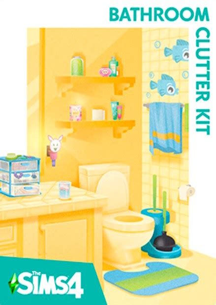 The Sims 4 Bathroom Clutter Kit The Sim Architect