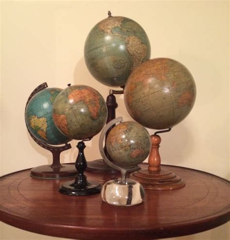 Collecting Antique Globes Vintage Globe Globe Antique Collection