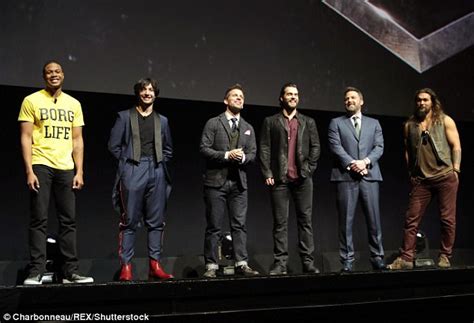 And it doesn't have the decency to be enjoyably bad like batman and robin or the dark knight rises. Ben Affleck and fellow Justice Leaguers at CinemaCon | Daily Mail Online
