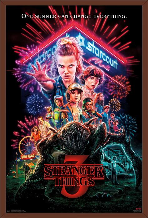 Netflix Stranger Things Season 3 One Sheet Poster