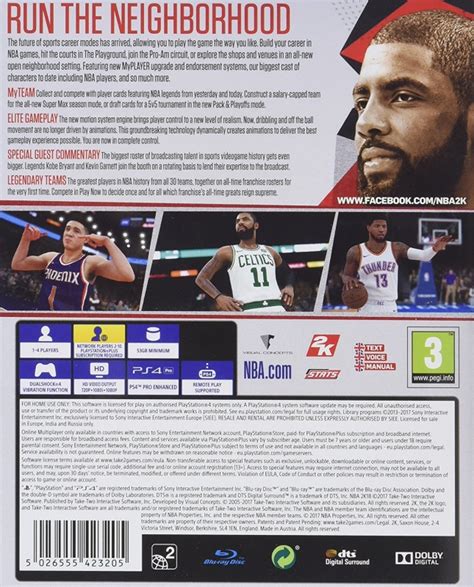 Nba 2k18 For Playstation 4 Sales Wiki Release Dates Review Cheats