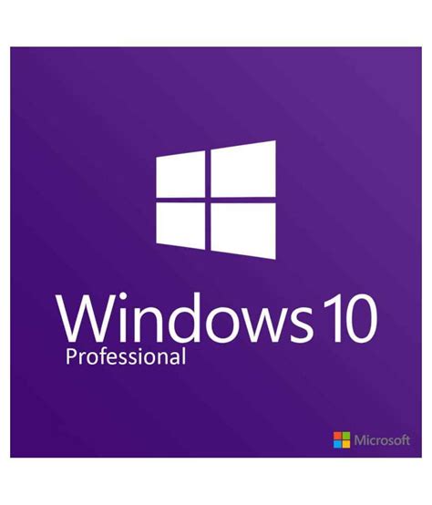 Microsoft Windows 10 Pro 32 64 Bit Email Delivery Price In India