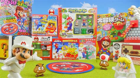 Super Mario Surprise Toys Opening Unboxing Video Youtube
