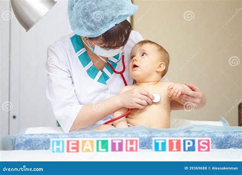 Baby Healthcare And Treatment Stock Photo Image Of Child Lifestyle
