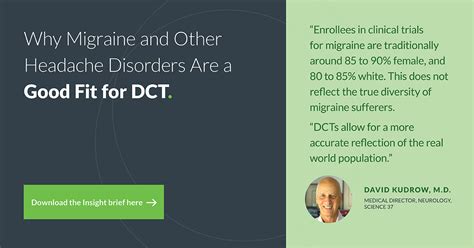 Why Migraine And Headache Disorders Fit Decentralized Clinical Trials