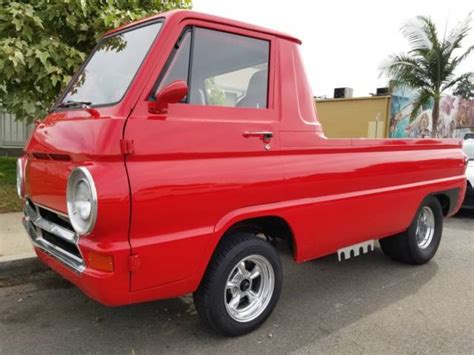 1964 Dodge A100 Pickup Little Red Wagonstreetstripshow Qualityhemi