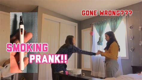 SMOKING PRANK ON STRICT OLDER Babe She Gets Mad YouTube