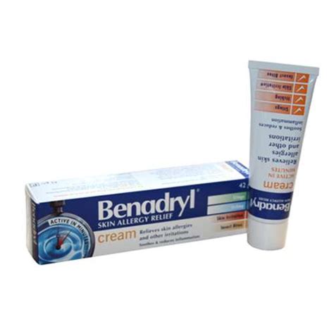 Benadryl Skin Allergy Relief Cream 42g Uk Buy Online