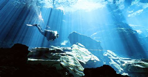 Diving The Cenotes Caves In Mexico