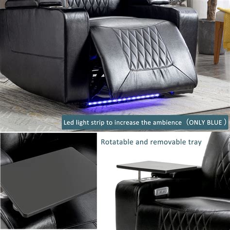 Buy Electric Recliner Chair Tv Armchair With Usb Charge Port 360