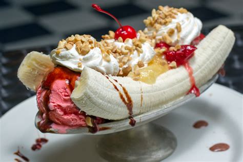 Free Download Banana Split Ice Cream Dessert Sweets Sugar Bananasplit