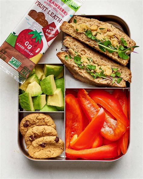 10 Easy Vegan Lunch Box Ideas Easy Vegan Lunch Vegan Lunch Lunch Snacks