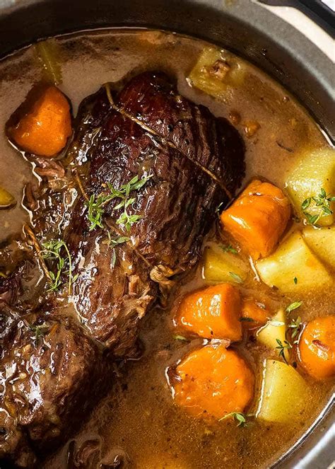How To Slow Cook A Beef Shoulder Roast In Oven Cooking Tom
