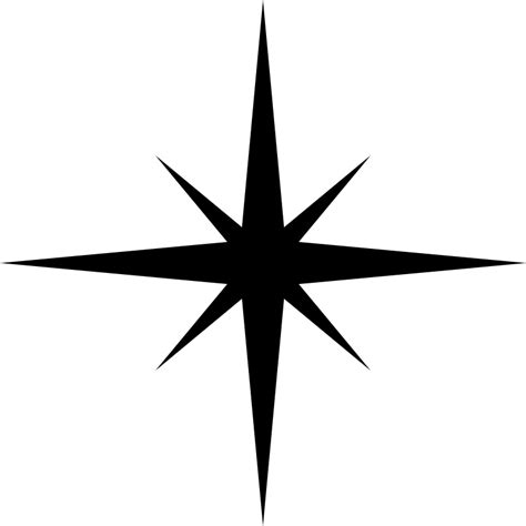 Simple Star Silhouette Openclipart