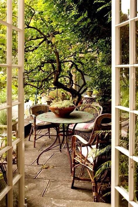 Beautiful Patio With French Garden Style Country Patio My French