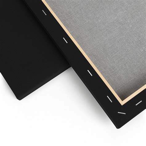 Stretched Canvas Black 11 X 14 In Pack Of 8 Arteza