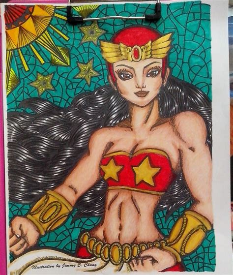 Darna Free Coloring Page By Jimmy Cheung Colored By Me Free Coloring Pages Free Coloring