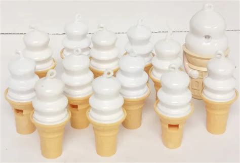 VINTAGE DQ DAIRY Queen Whistle Ice Cream Cone Advertising Lot PicClick
