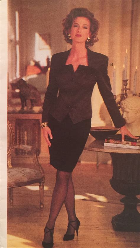 Vogue Attitudes Tom And Linda Platt Misses Lined Etsy Canada Older Women Fashion 1980s