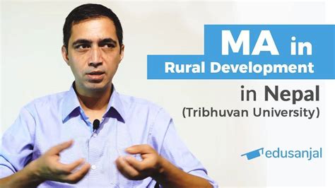 Master Of Arts Ma In Rural Development In Nepal Tribhuvan University