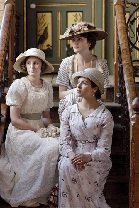 The Crawley Sisters Photos Of Downton S Michelle Laura And Jessica Downton Abbey Downton