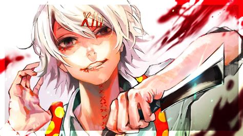 Not only does he look cool and eccentric, no, he got this aura of insanity around him that makes him more it really depends which series of tokyo ghoul you're on about here. SZOKUJĄCA PRZESZŁOŚĆ JUUZOU SUZUYA ( ʘ _ ʘ ) Tokyo Ghoul ...