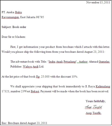 Contoh surat jalan yang baik dan benar ini adalah dokumen wajib yang di mana surat ini disertakan bersama dengan. Contoh Surat order letter 2019 | Kumpulan Contoh Surat Lengkap