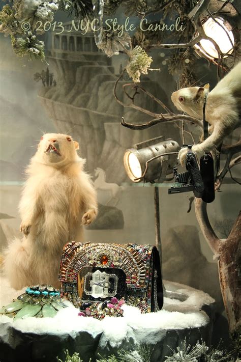 Bergdorf Goodman 2013 Christmas Windows Nyc Style And A Little Cannoli