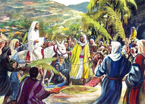 Jesus Triumphal Entry Into Jerusalem