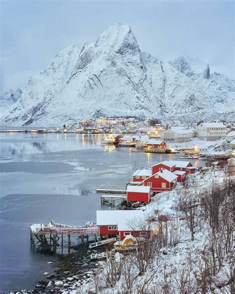 Kenan Hurdeniz On Instagram A Winter Fairy Tale Reine Village Lofoten