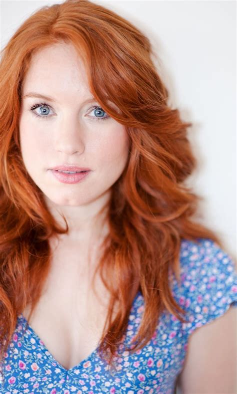 Red Haired Blue Eyes Dimpled Chin Funny How At The End Of The Month Maria Thayer Will Turn 40