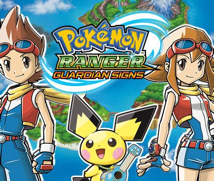 There are numerous signs in the game and when you draw them, they call a pokémon to come and assist you. Pokémon Ranger: Guardian Signs | Nintendo DS | Games ...