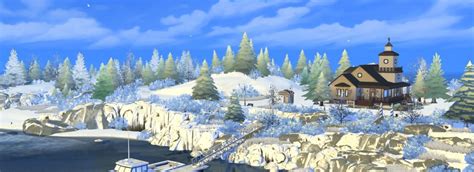 Die Sims 4 Schnee Mod Verwandelt Nun Auch Brindleton Bay In