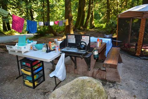 Camping Table Reviews | Camping kitchen set, Outdoor camping kitchen