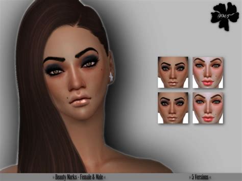 Imf Beauty Marks Fm By Izziemcfire At Tsr Sims 4 Updates