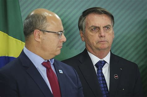 Após Pronunciamento Witzel Preserva Diálogo Com Bolsonaro E Geral