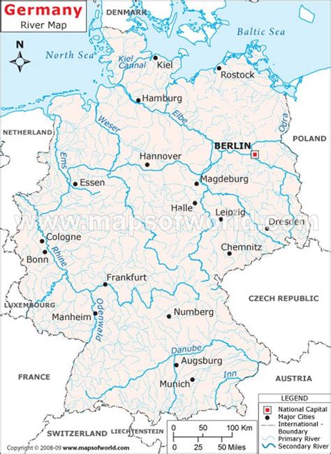 Germany River Map T R A V E L Ideas In 2019 Germany Map River