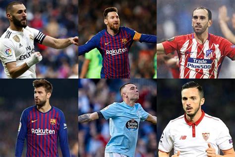 11 Pemain Terbaik Liga Spanyol 2018 2019 La Liga Best Xi