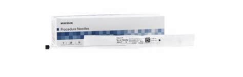 Bd Spinal Needle Quincke 22 Gauge 7 Inch Long Box Of 10