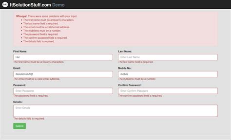 Tutorial Php Cara Membuat Validasi Form Php Fungsi Isset Dan Empty