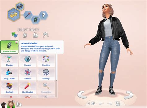 The Sims 4 Trait Mod Vppase