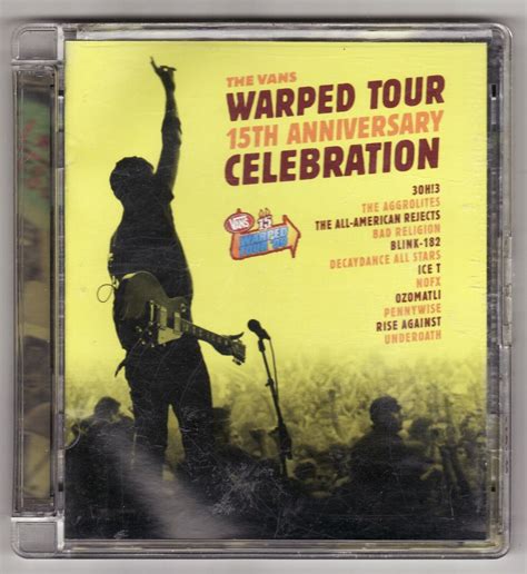 The Vans Warped Tour 2010 Cddvd Combo ~15th Anniversary Celebration