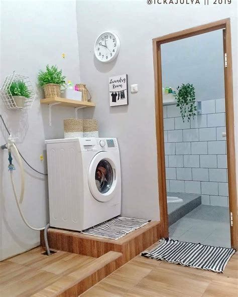 desain kamar mandi  mesin cuci cek bahan bangunan
