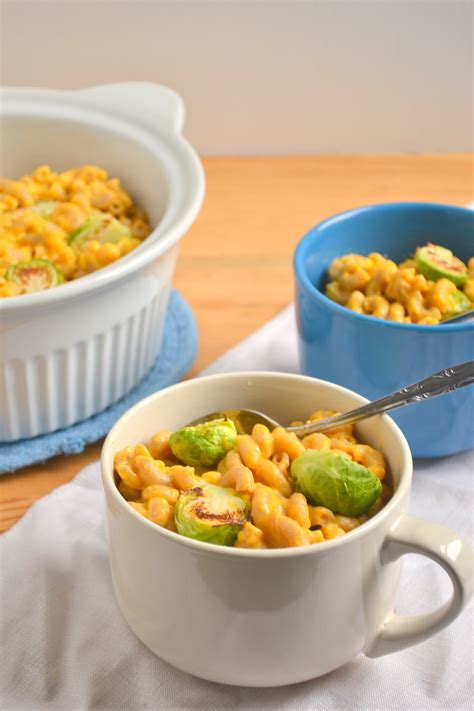 Vote for canada's favourite recipe for a chance to win delicious prizes: Pumpkin Mac and Cheese with Roasted Brussels Sprouts ...