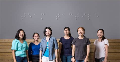 How Six Scrappy Young Inventors Built A Breakthrough Text To Braille
